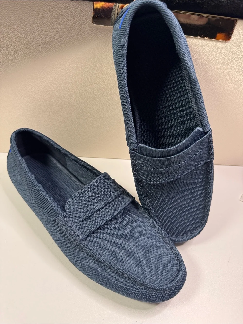 Rothy’s men Daily Driver size 7.5 blue